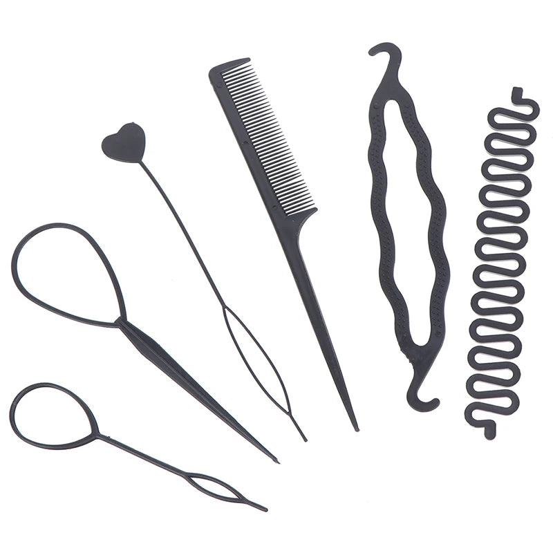 Magic Hair Styling Tools Set DIY Braiding Braider Accessories Hairpin Twist Bun Barrettes Clips for Women Hairdressing