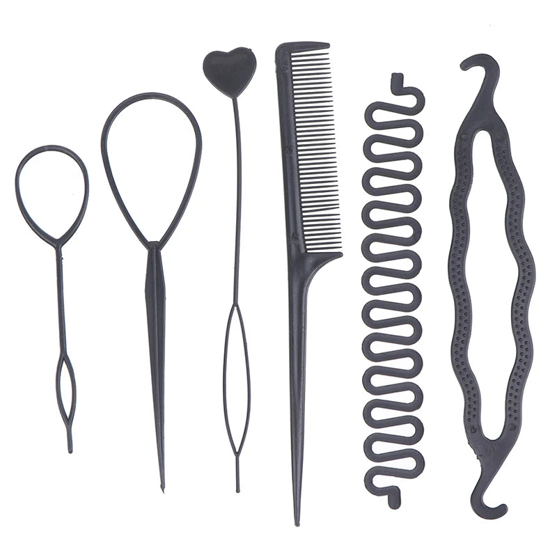 Magic Hair Styling Tools Set DIY Braiding Braider Accessories Hairpin Twist Bun Barrettes Clips for Women Hairdressing