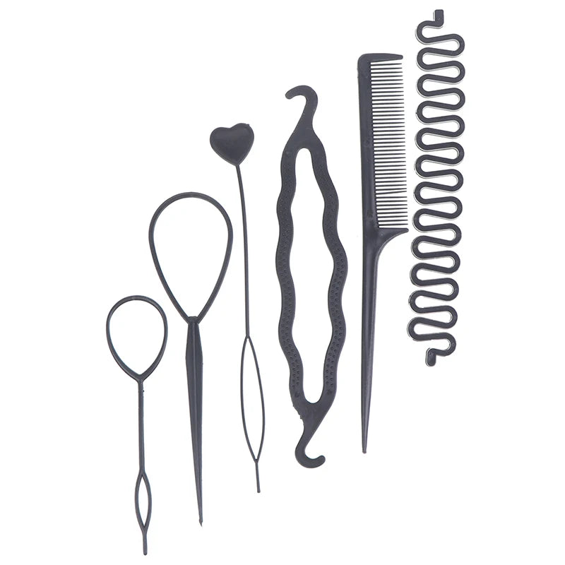 Magic Hair Styling Tools Set DIY Braiding Braider Accessories Hairpin Twist Bun Barrettes Clips for Women Hairdressing